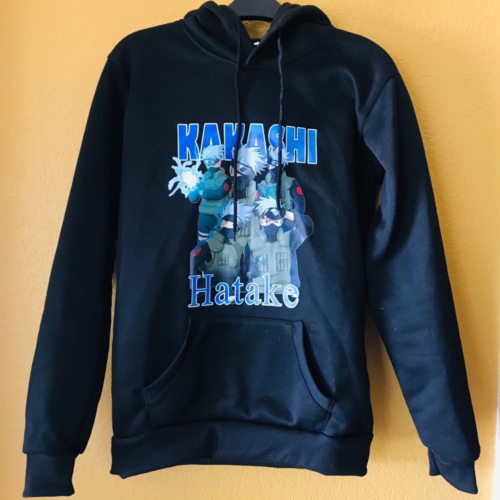 Kakashi sweater hoodie EUC